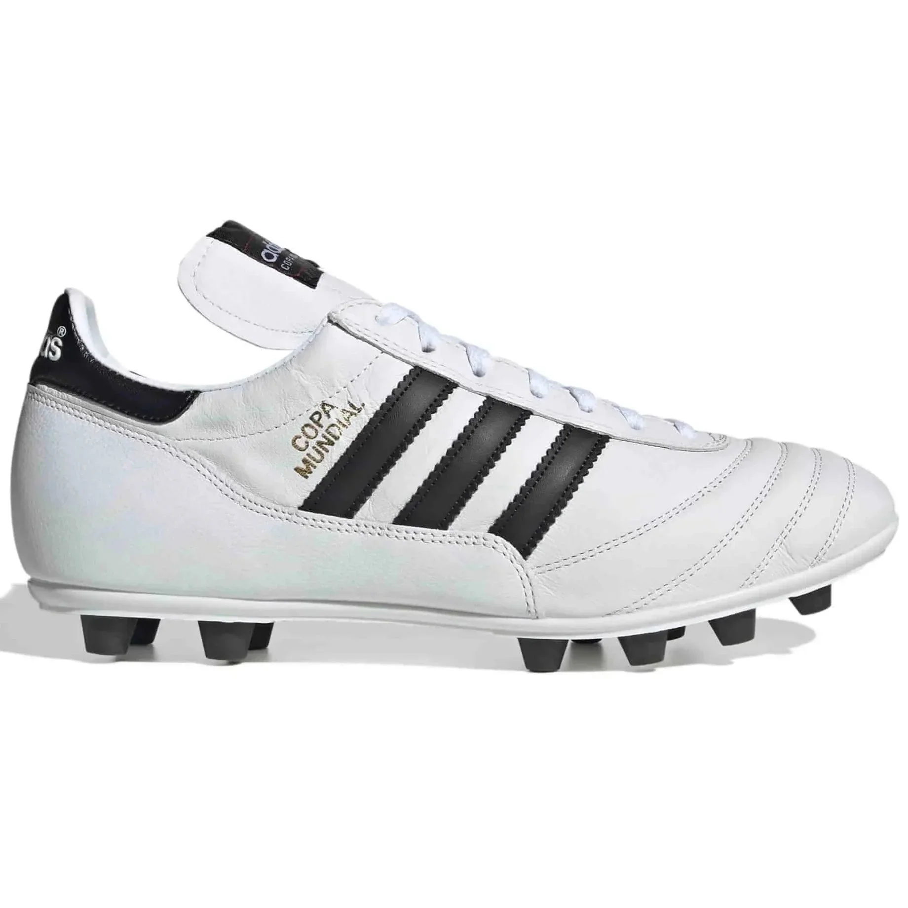 adidas Men's Copa Mundial Firm Ground White Cleats/Socks/Ball Bundle - Image 2