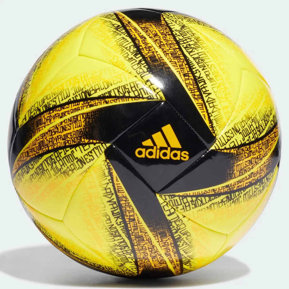 Adidas Messi Club Ball - Yellow-Black - Image 2