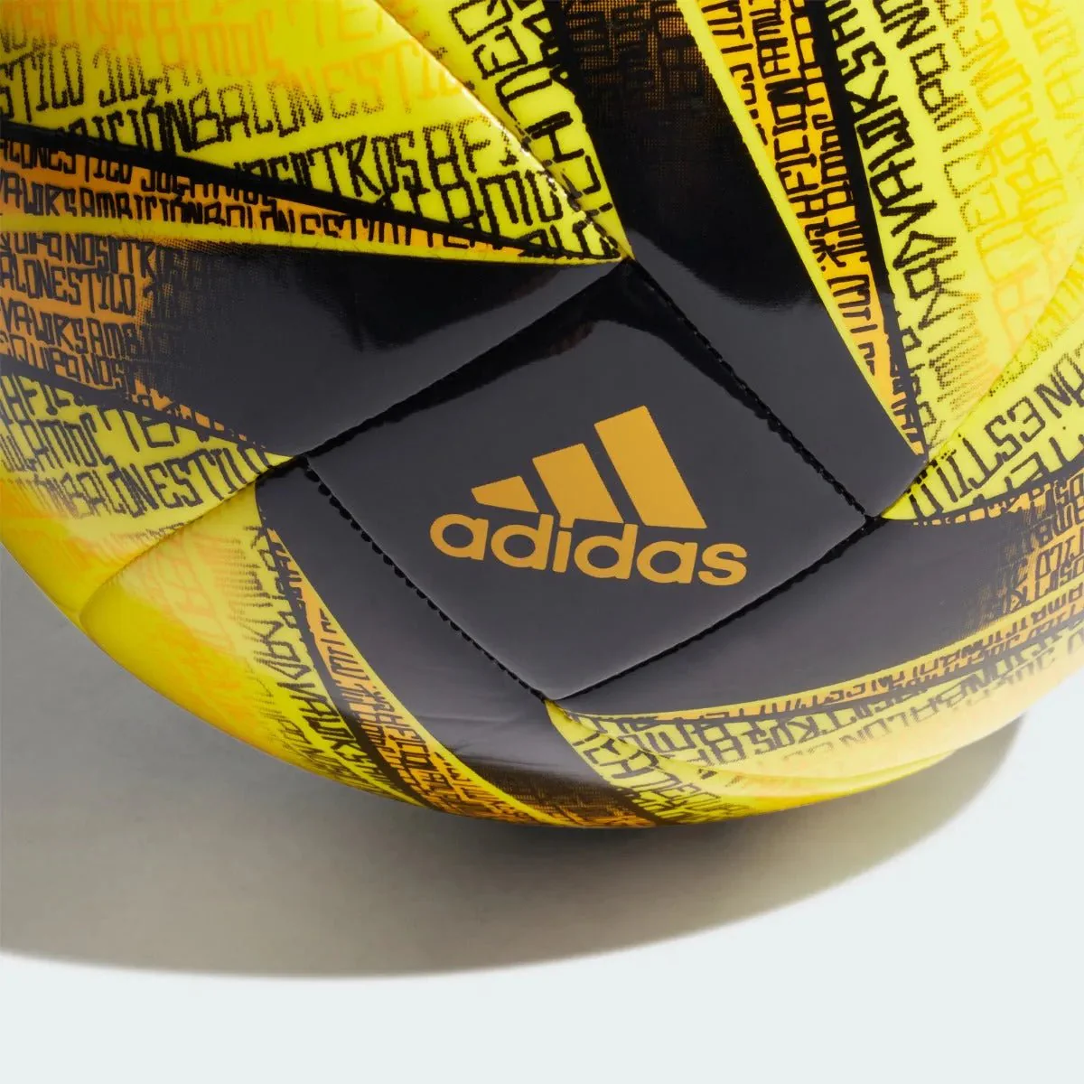 Adidas Messi Club Ball - Yellow-Black - Image 4