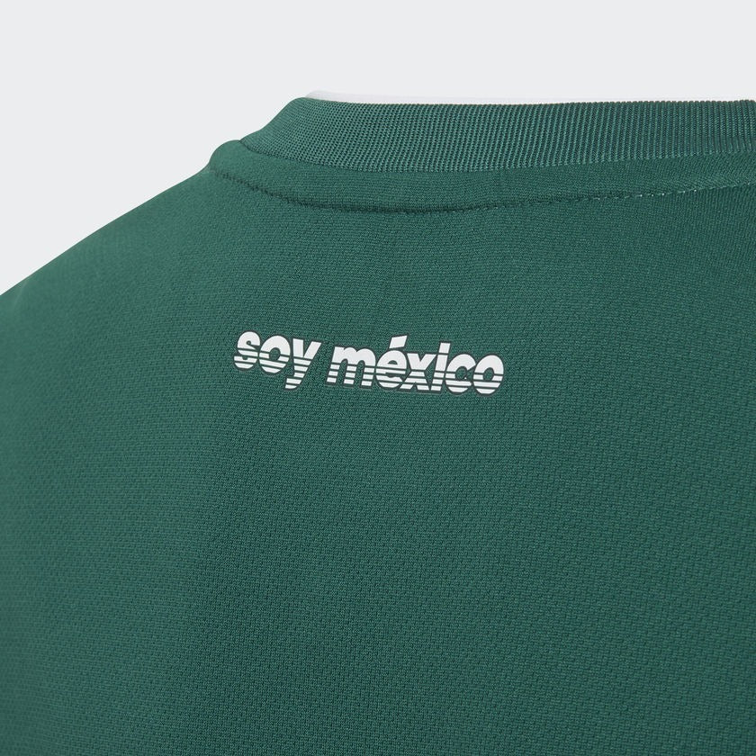 adidas Mexico 2018-2019 Youth Home Jersey - Image 5