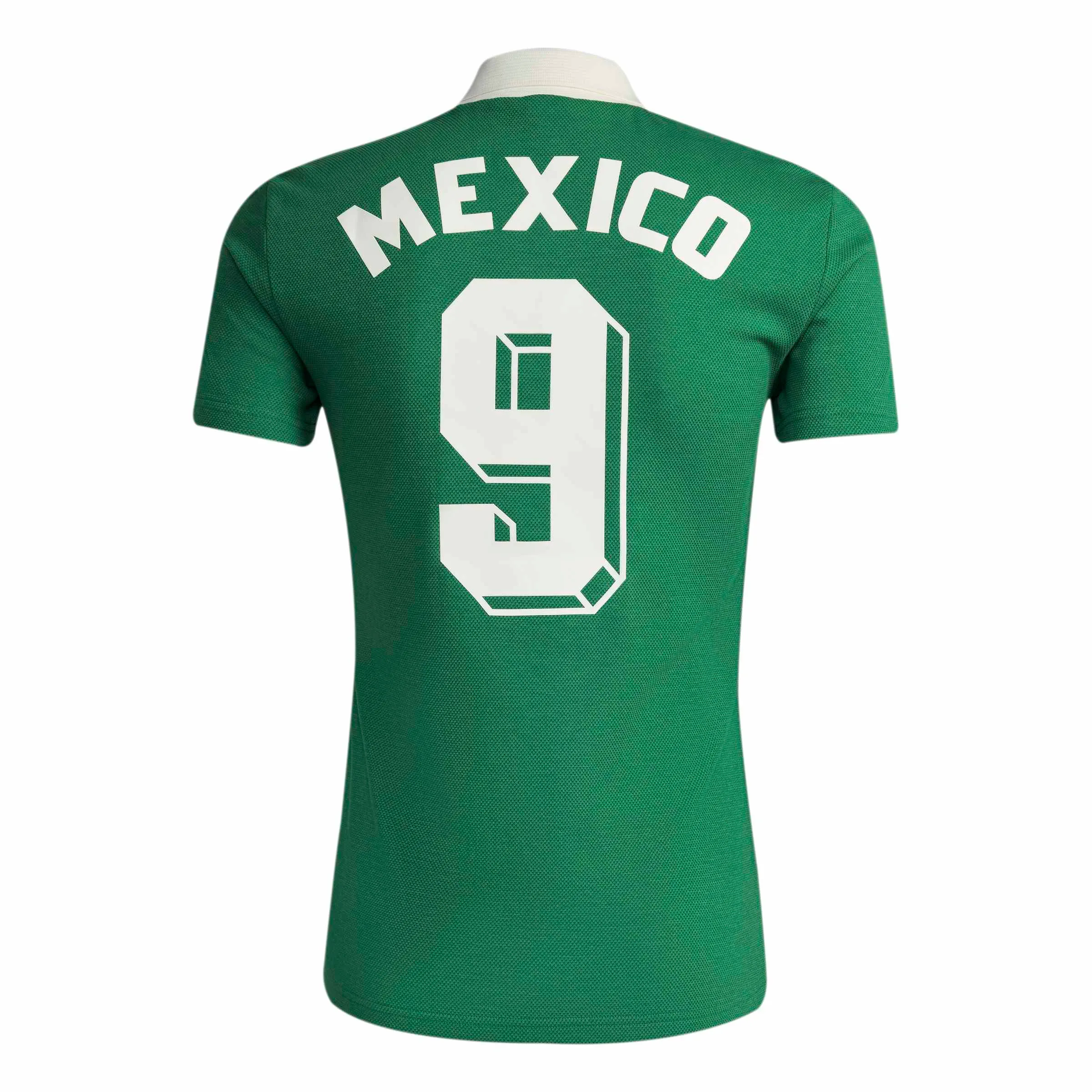 adidas 1986 Mexico Men's Retro Stadium Home Soccer Jersey - Image 2