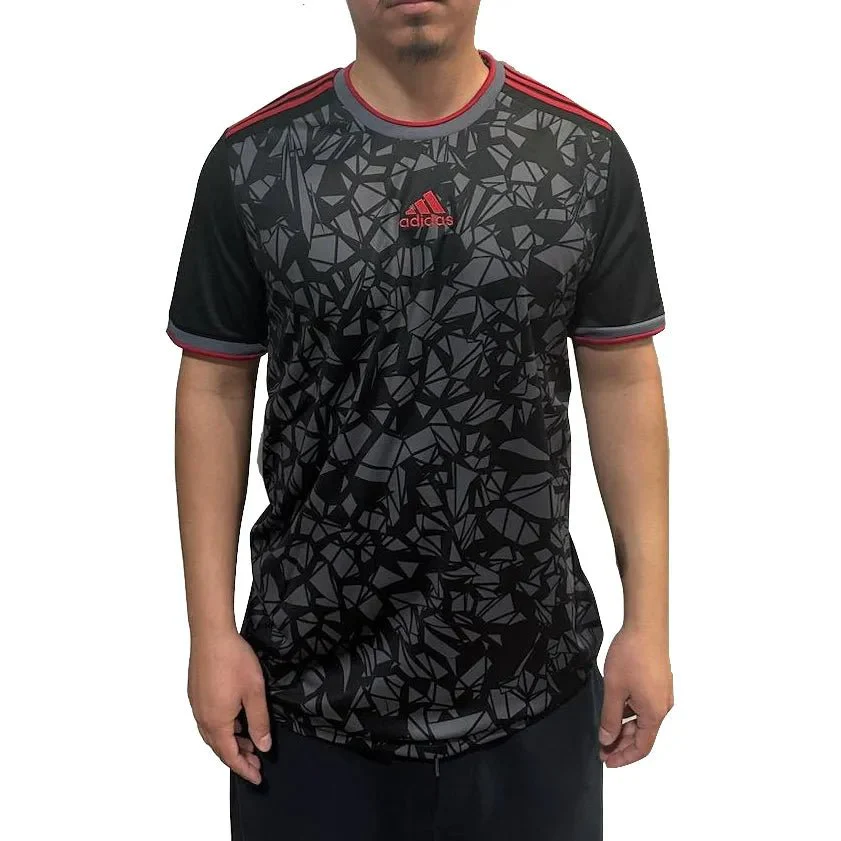 adidas MiComp21 Youth Jersey Black-Red-Gray