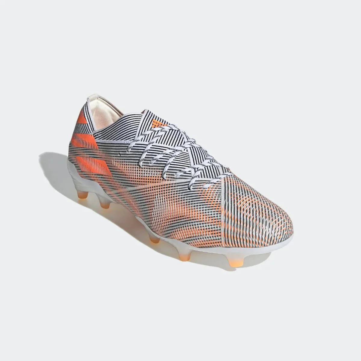 Adidas Nemeziz .1 FG - White-Black-Orange - Image 3