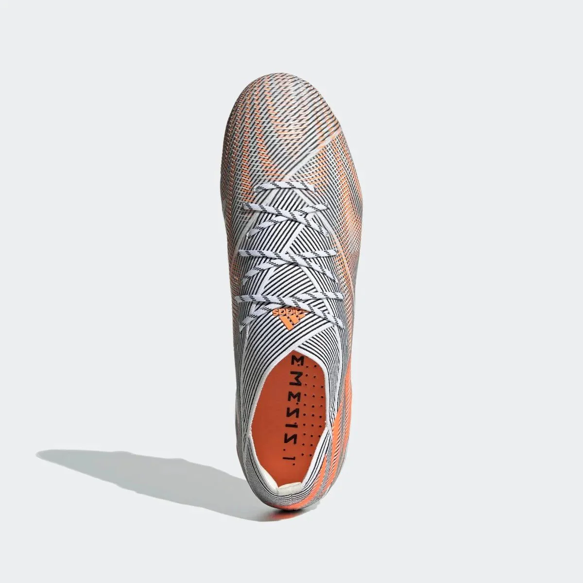 Adidas Nemeziz .1 FG - White-Black-Orange - Image 5