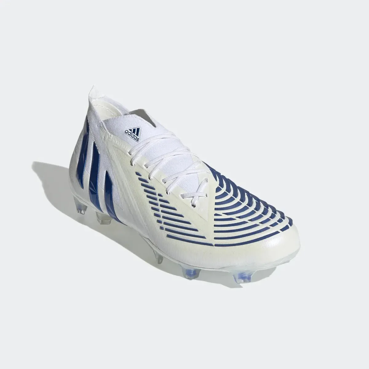 adidas Predator Edge .1 FG - White-Blue - Image 3