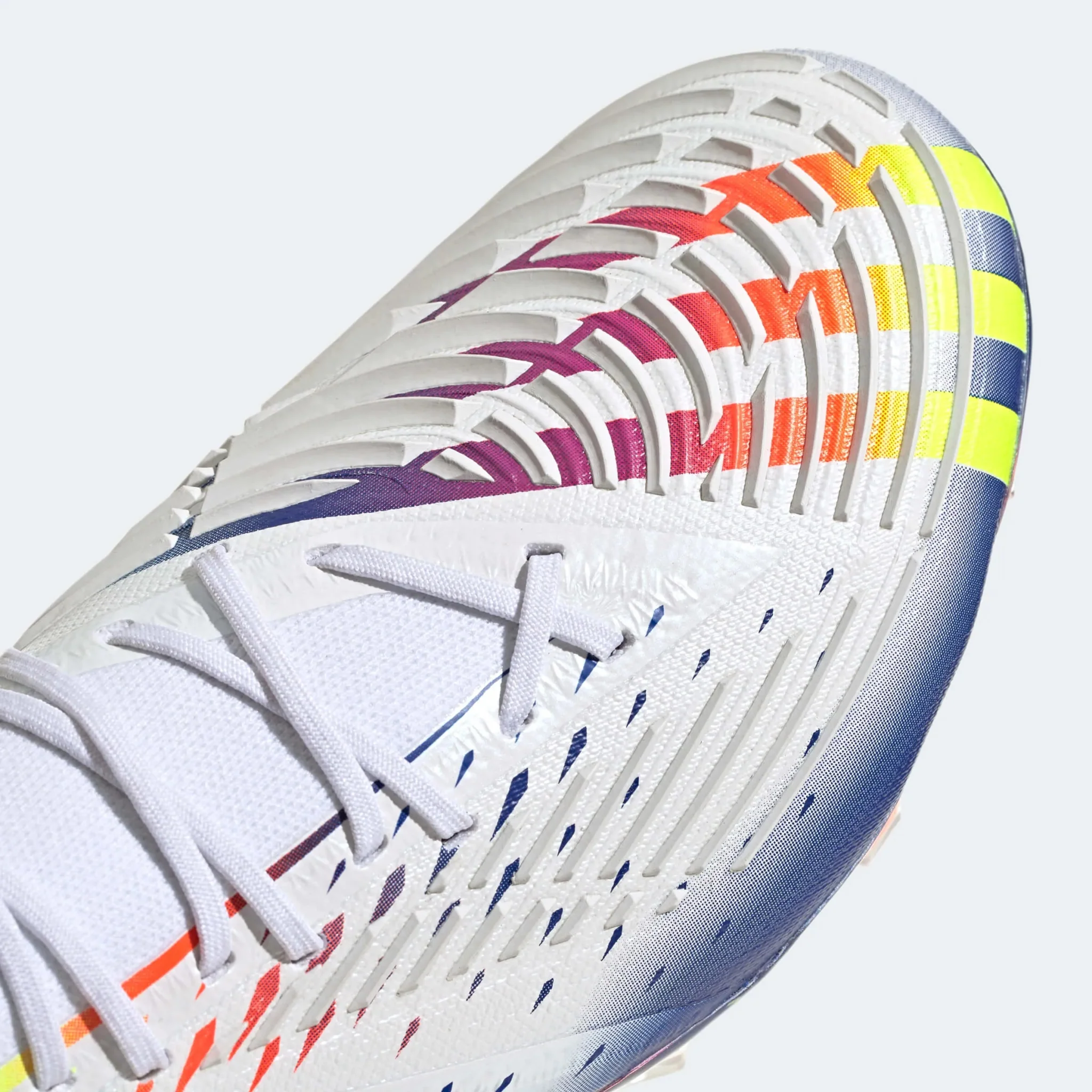 adidas Predator Edge.1 L FG - White-Yellow-Blue - Image 8