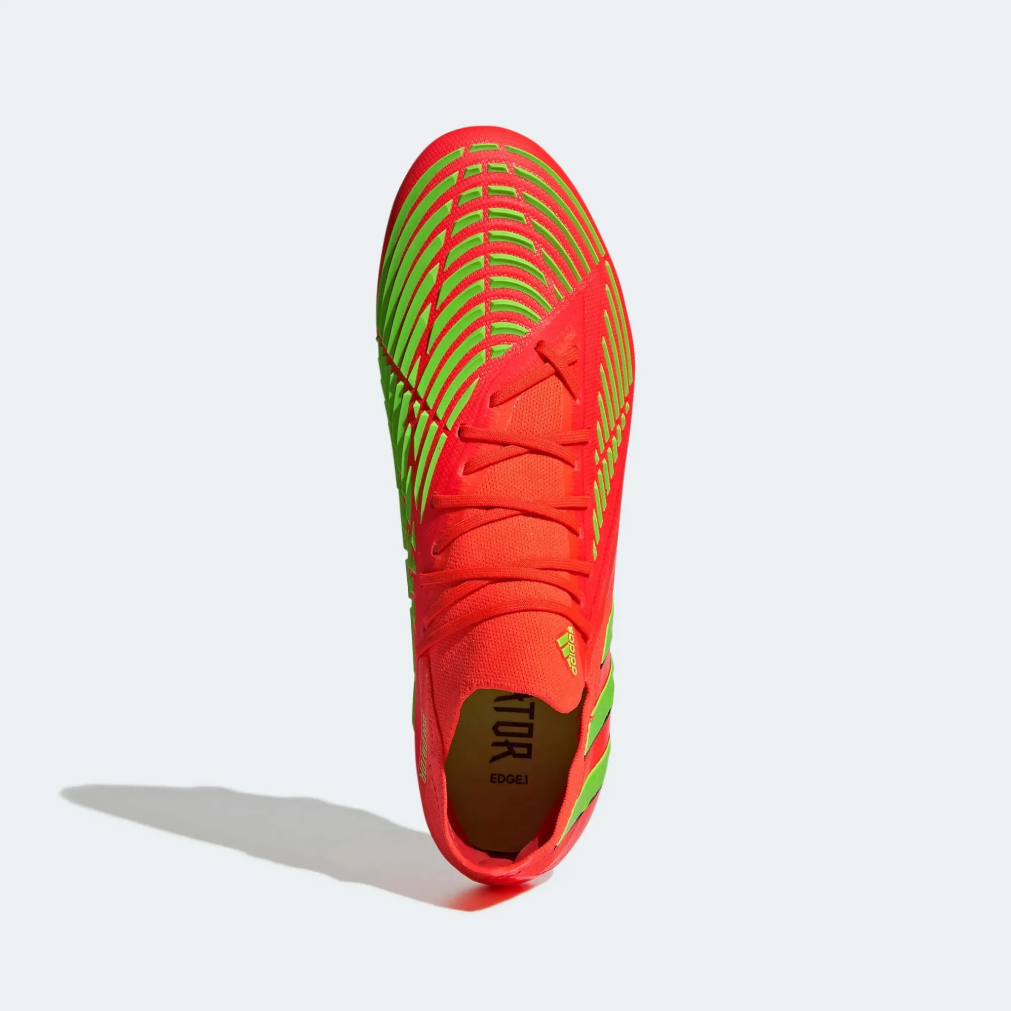 adidas Predator Edge .1 Low FG - Solar Red-Solar Green - Image 5