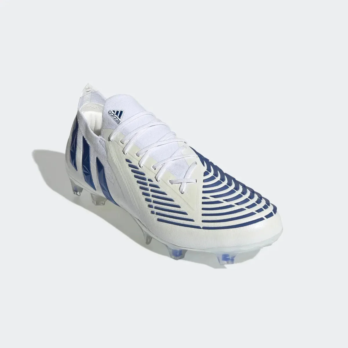 adidas Predator Edge .1 Low FG - White-Blue - Image 3