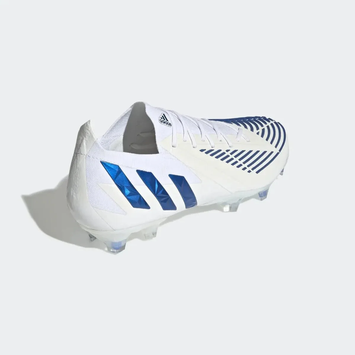 adidas Predator Edge .1 Low FG - White-Blue - Image 4