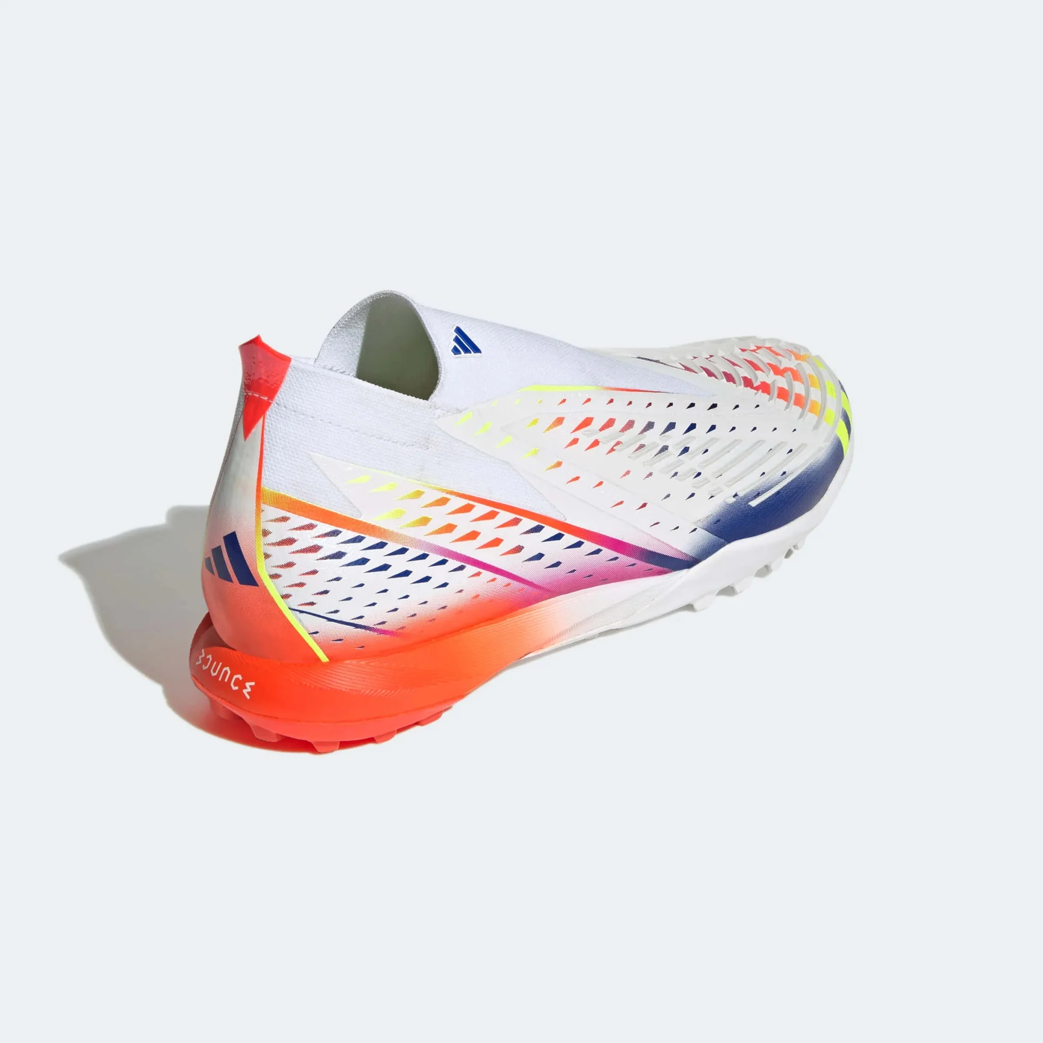 adidas Predator Edge.1 Turf - White-Yellow-Blue - Image 4