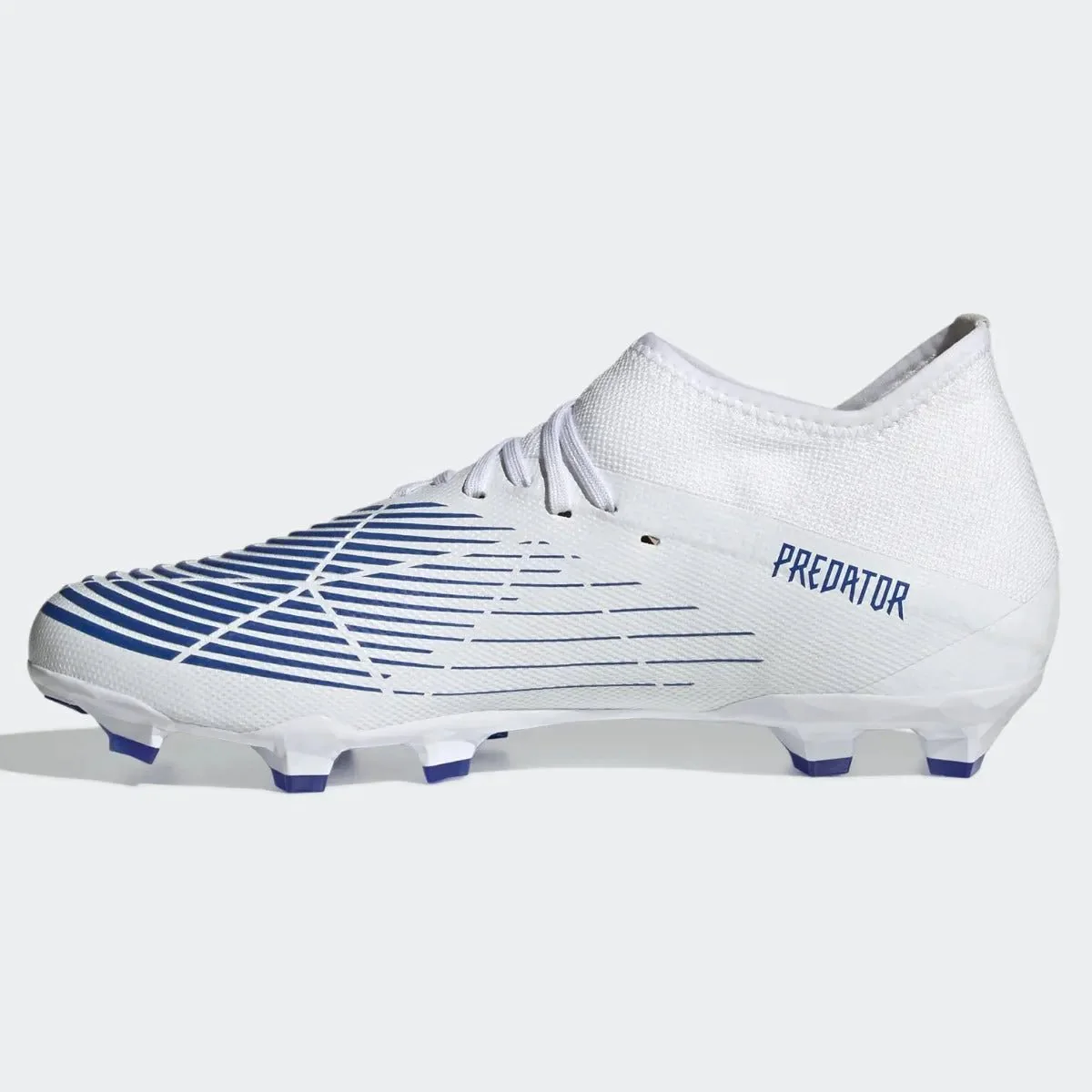 adidas Predator Edge .3 FG - White-Hi Res Blue - Image 2