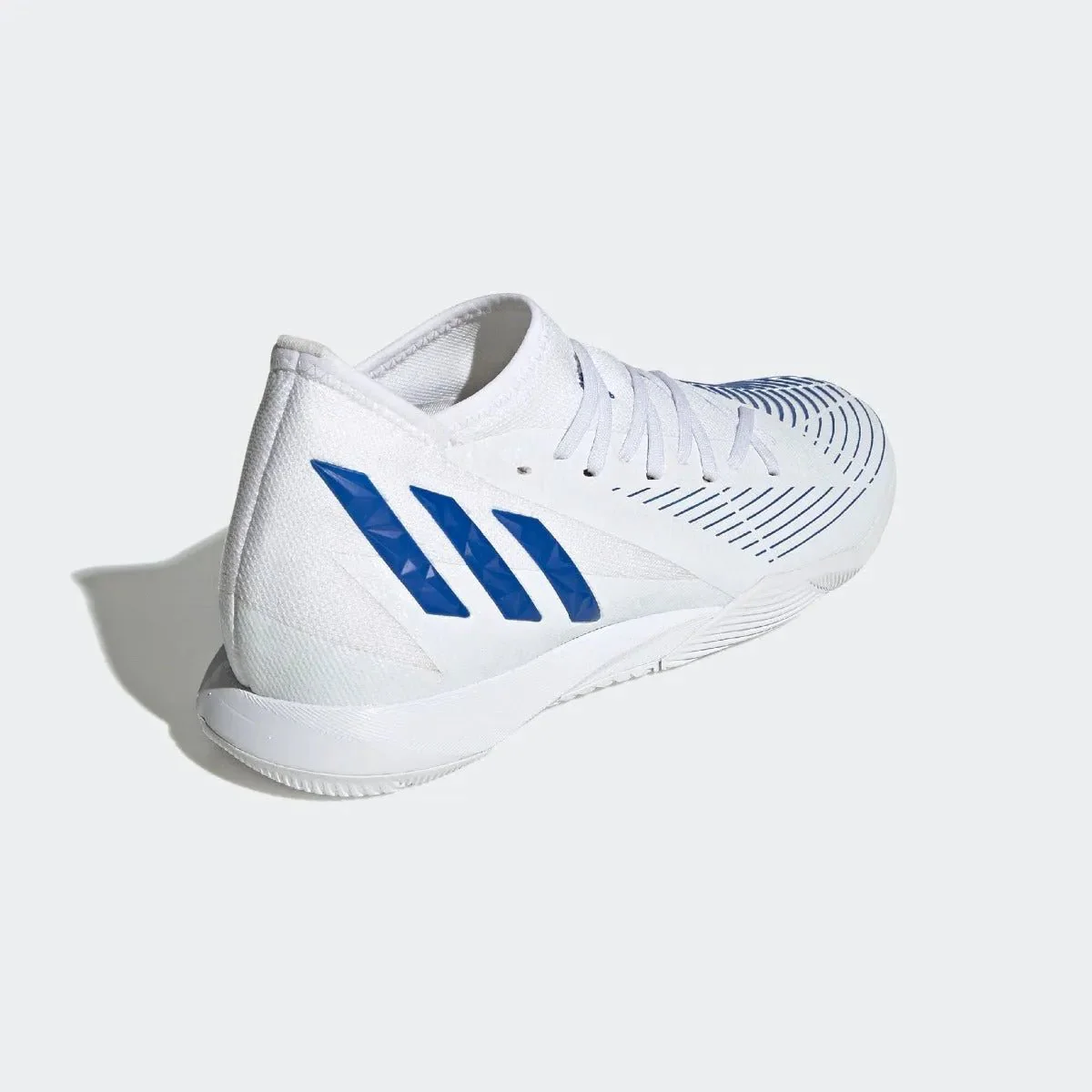 adidas Predator Edge .3 Indoor- White-Hi Res Blue - Image 4