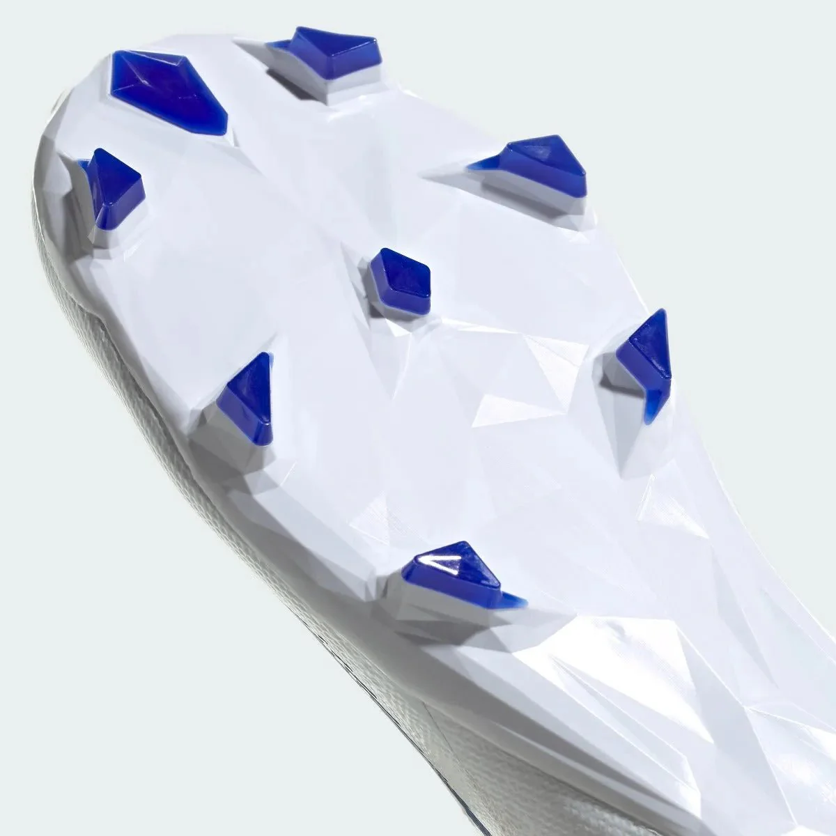 adidas Predator Edge .3 Laceless FG - White-Hi Res Blue - Image 8