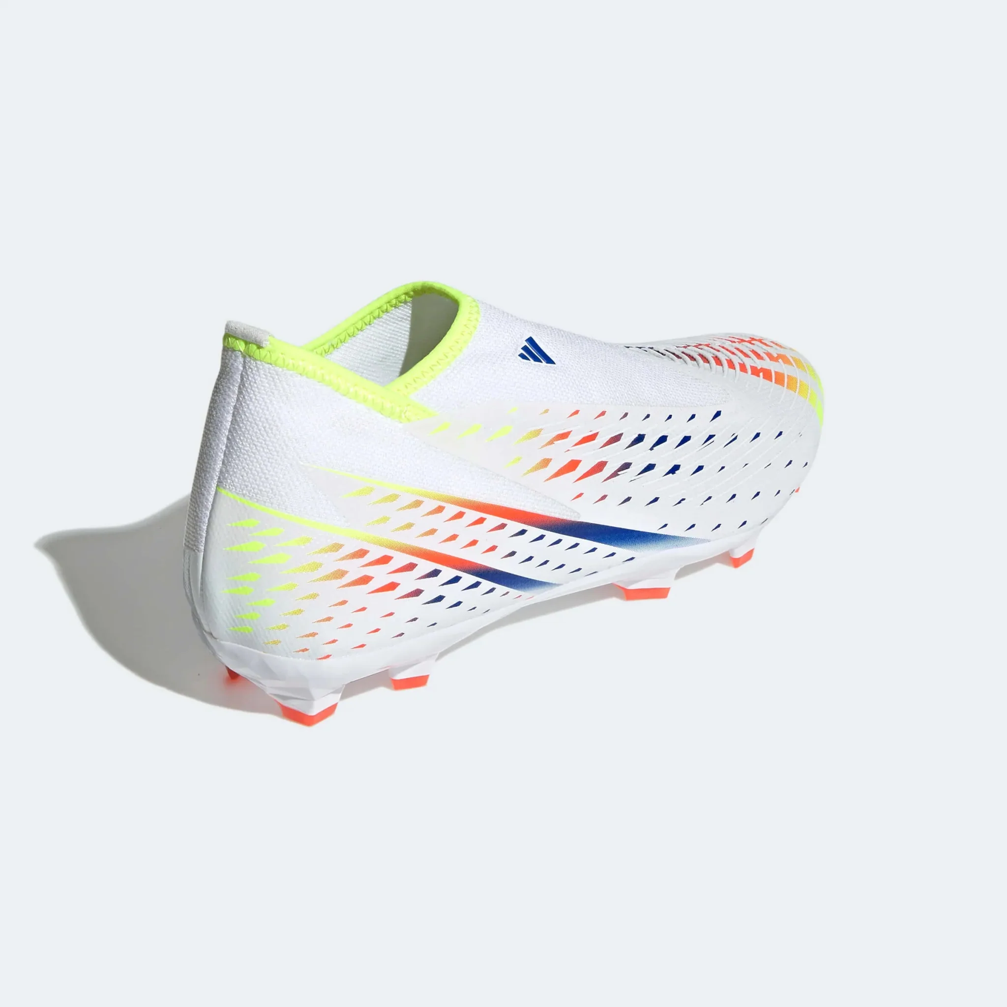 adidas Predator Edge.3 LL FG - White-Yellow-Blue - Image 4