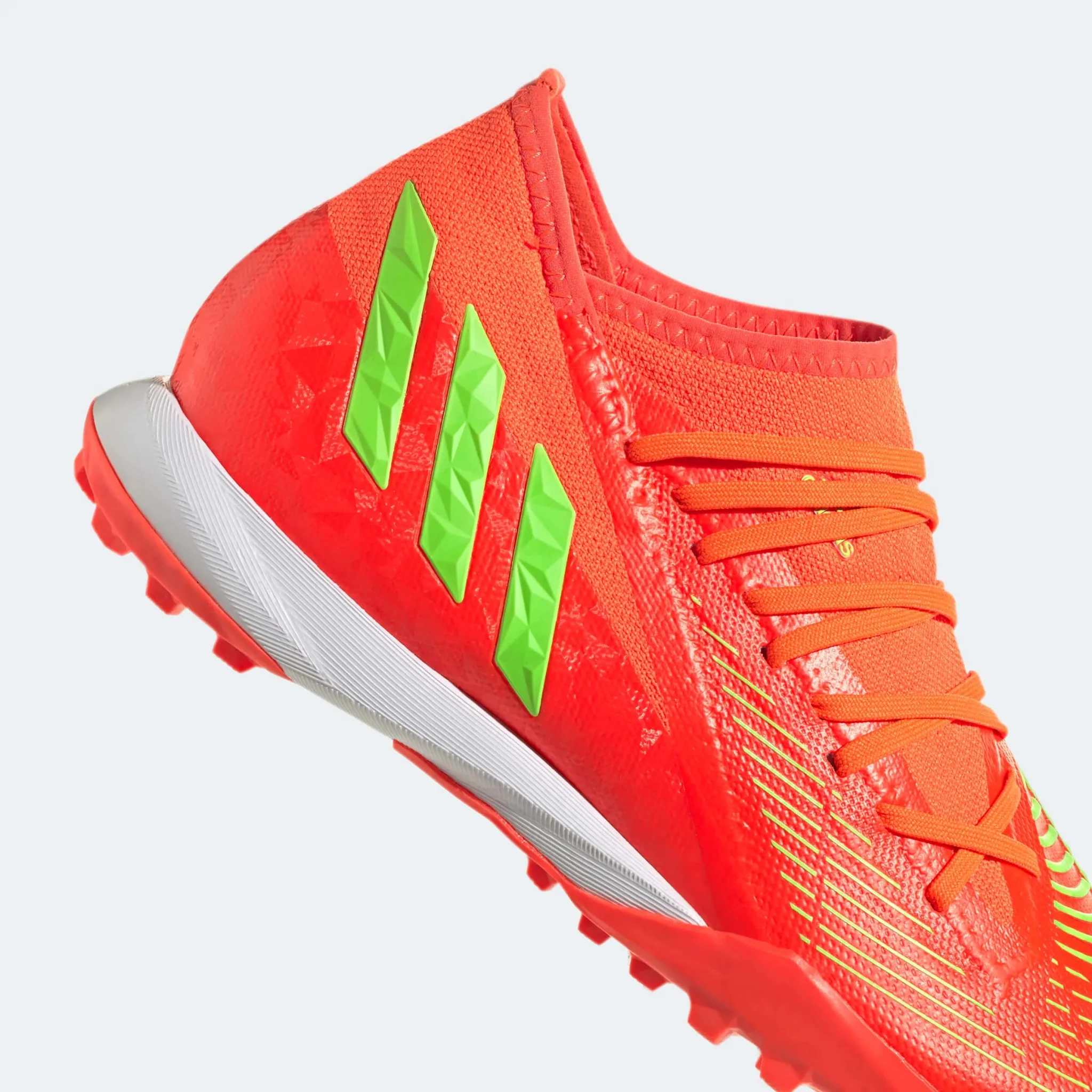adidas Predator Edge .3 Turf - Solar Red-Solar Green - Image 8