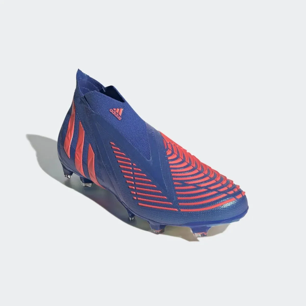 adidas Predator Edge + FG - Hi Res Blue-Turbo - Image 3
