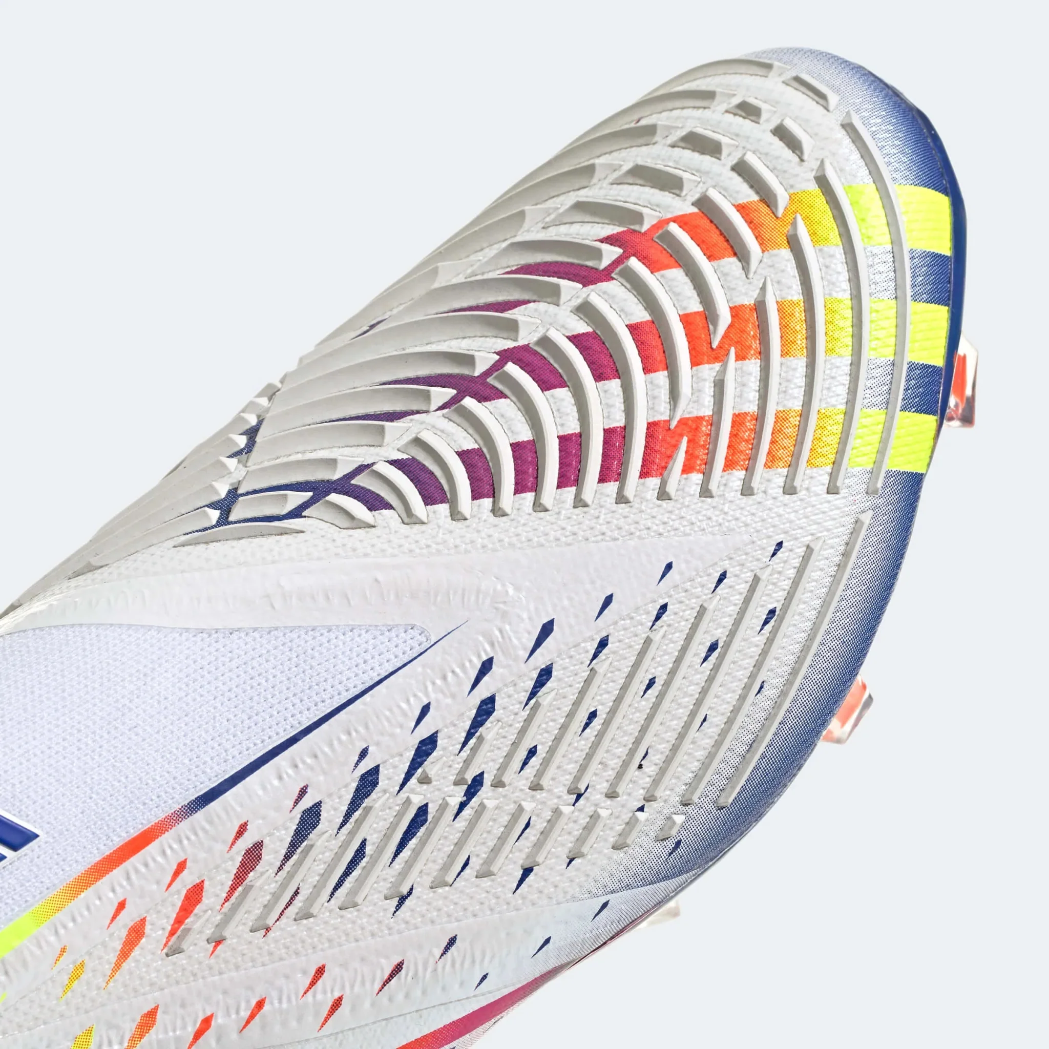 adidas Predator Edge+ FG - White-Yellow-Blue - Image 8