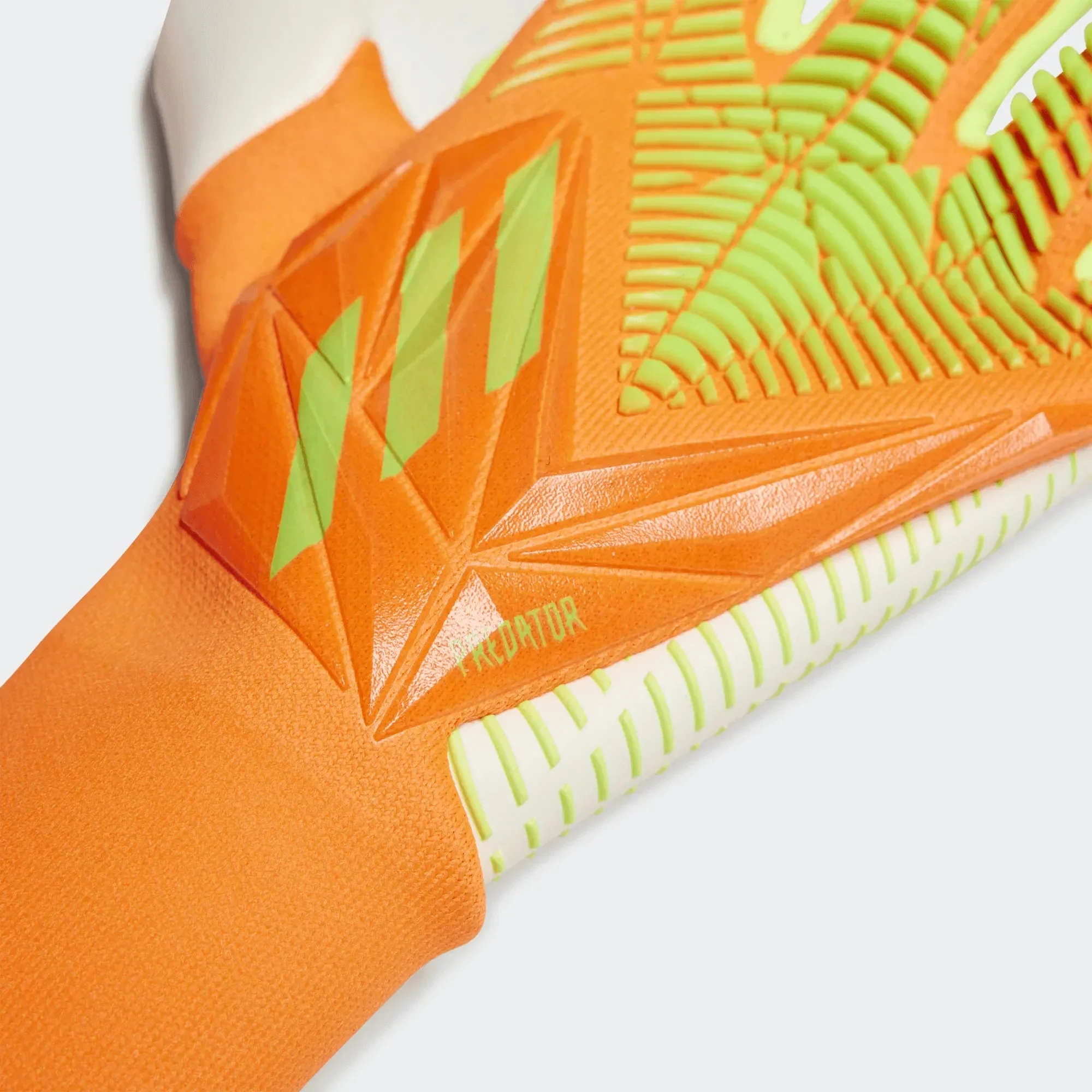adidas Predator Edge GL Pro Goalkeeper Gloves - Solar Red-Solar Green - Image 5