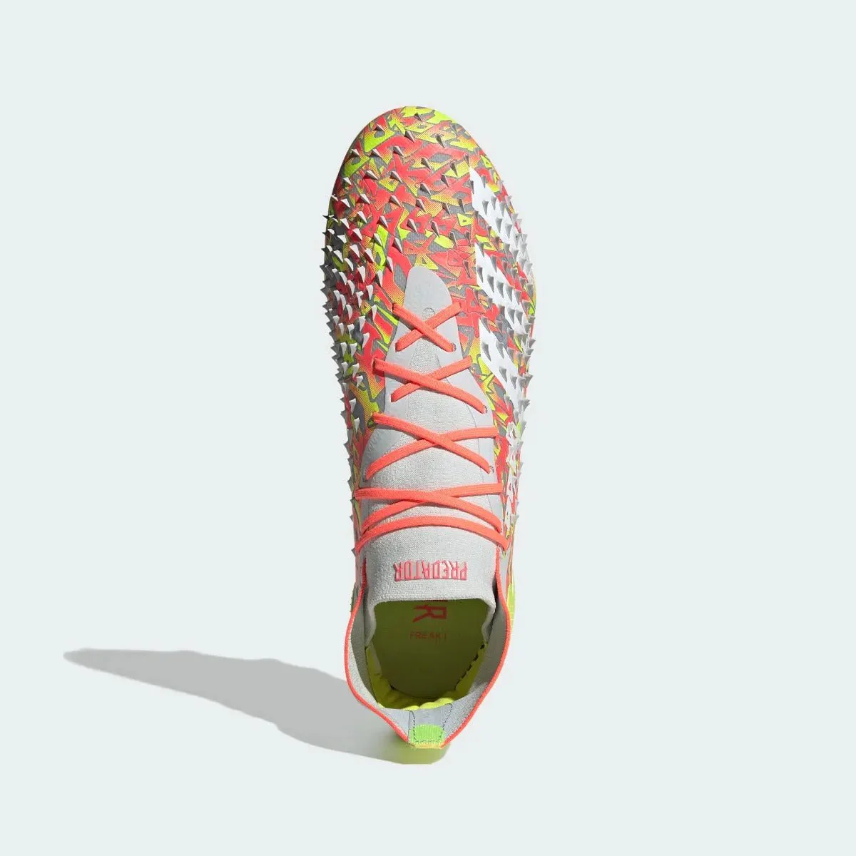 Adidas Predator Freak .1 FG - Clear Grey-White-Solar Yellow - Image 5