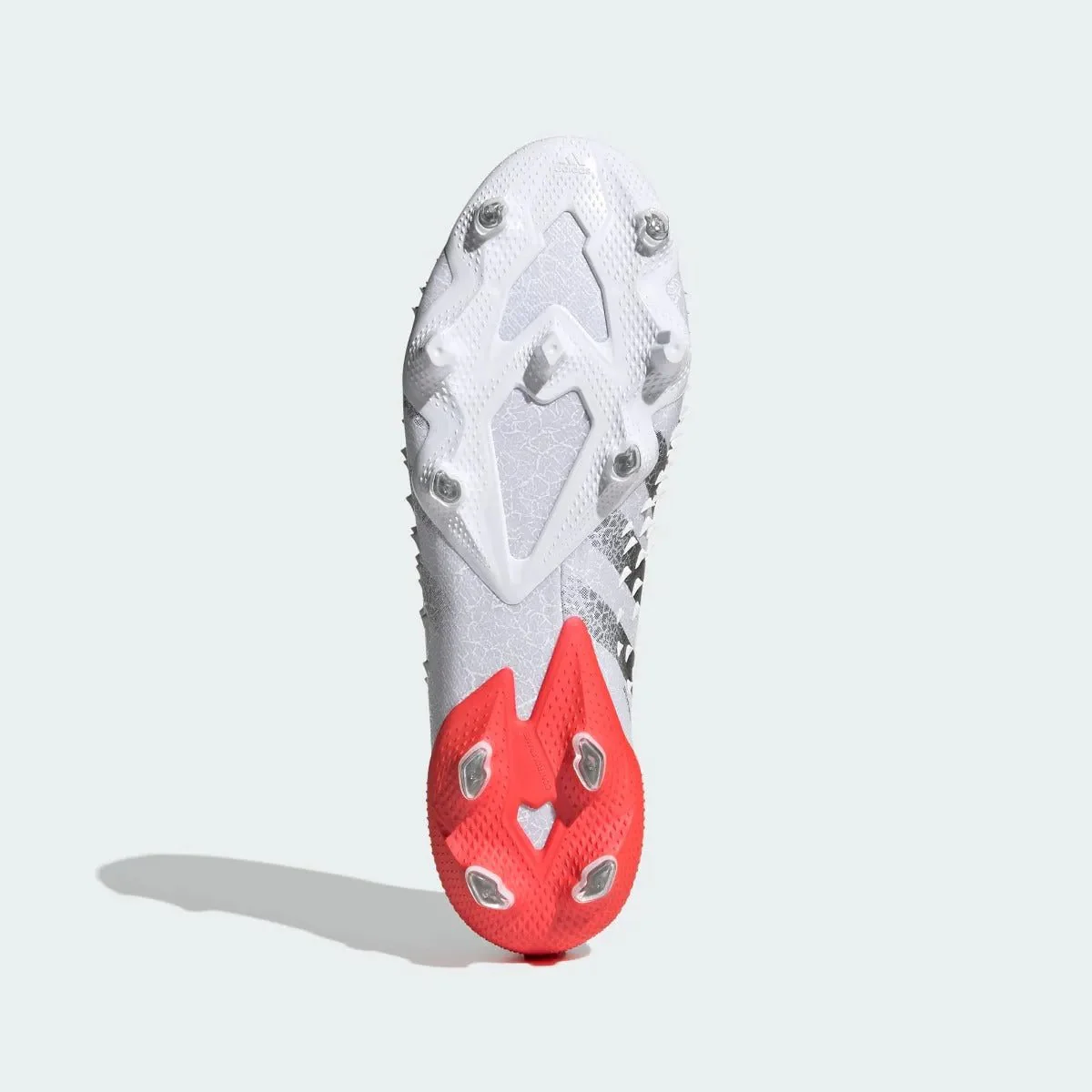 Adidas Predator Freak .1 FG -White-Iron Metallic - Image 6