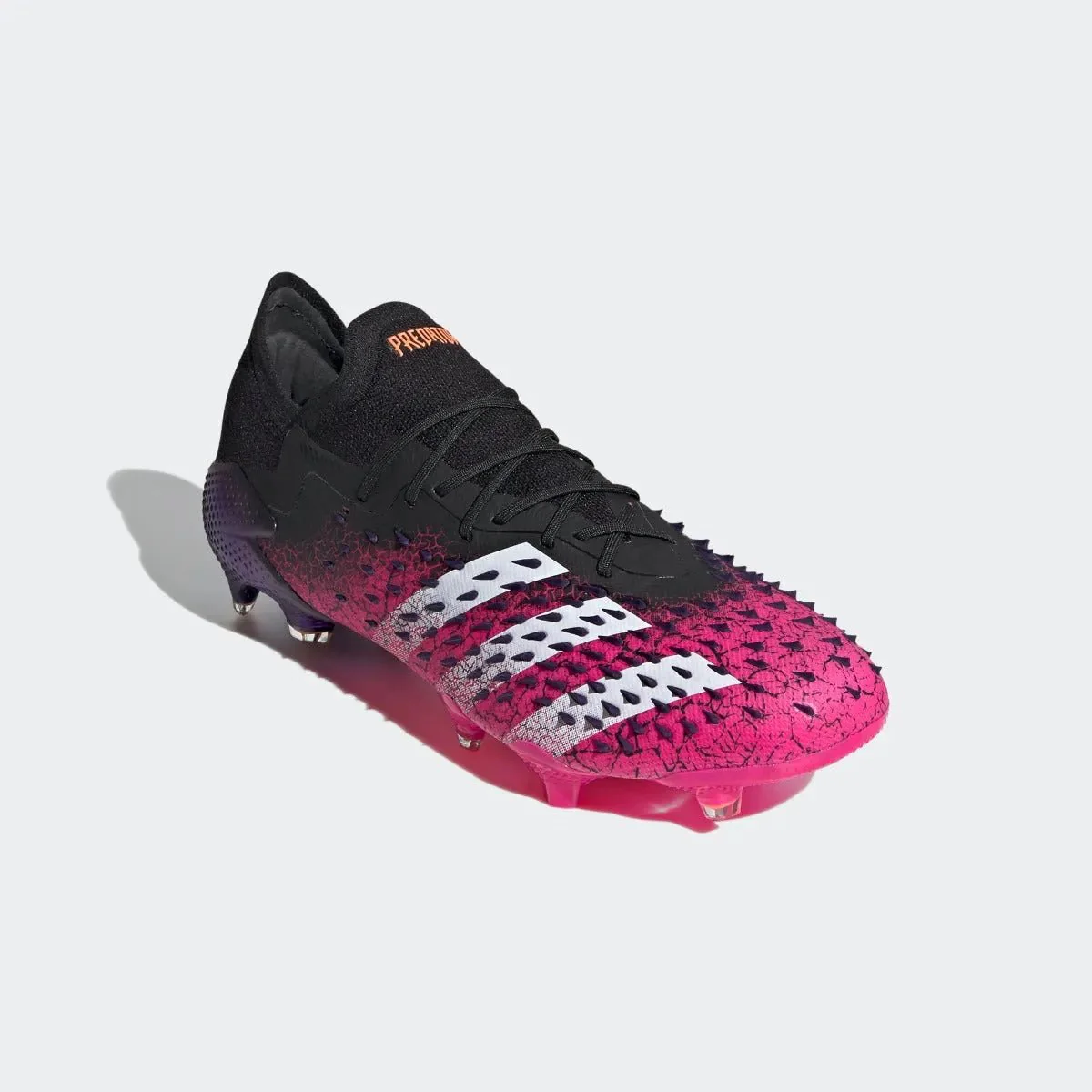 Adidas Predator Freak .1 Low FG - Black-Pink-Purple - Image 2