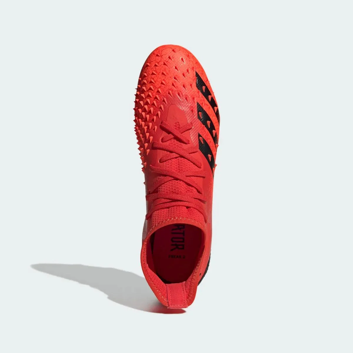 Adidas Predator Freak .2 FG - Red-Black - Image 4