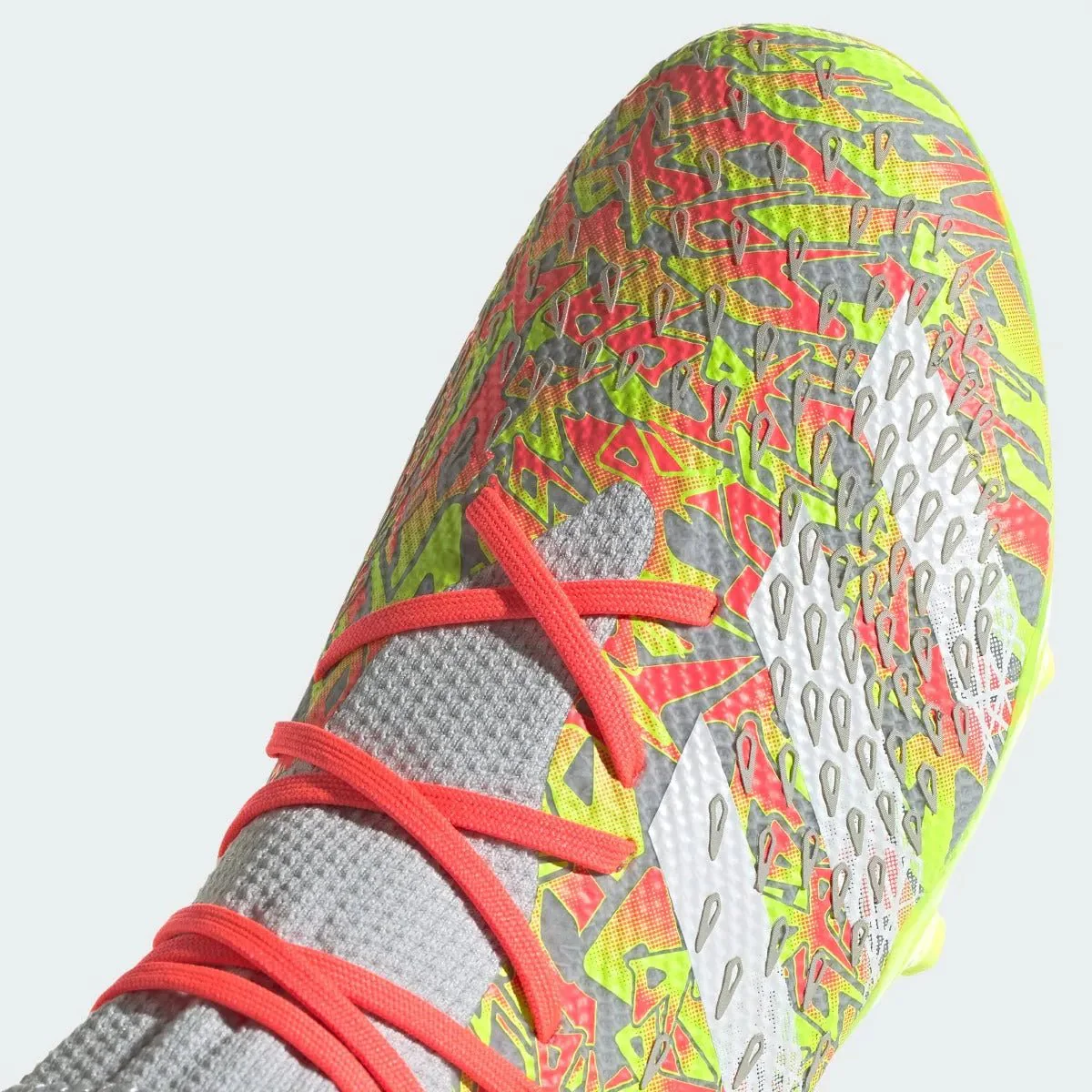 Adidas Predator Freak .3 FG - Clear Grey-Solar Yellow - Image 7