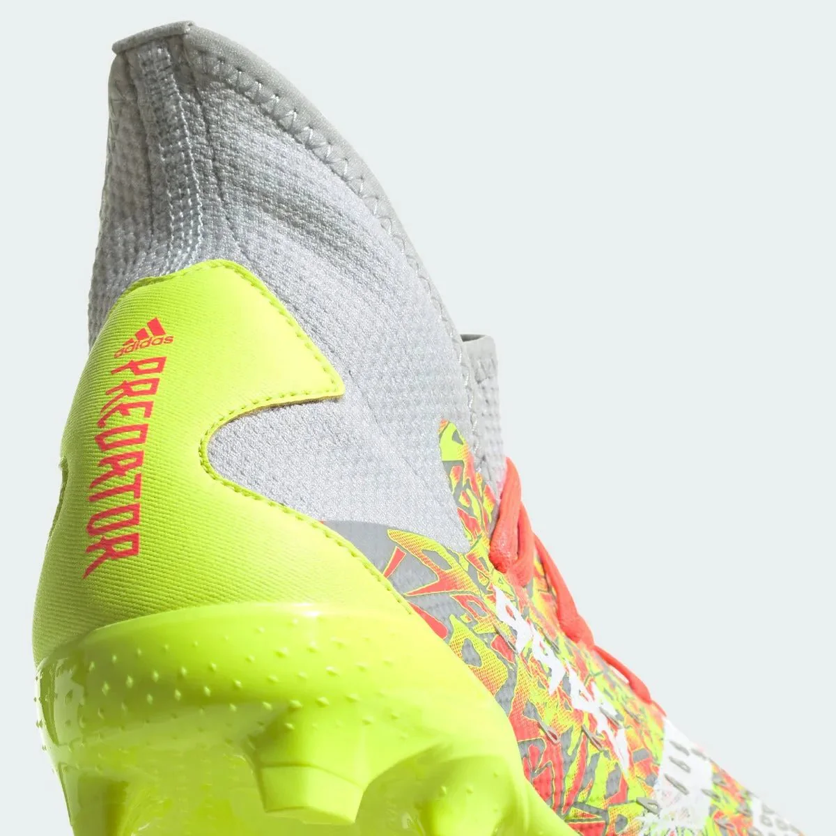 Adidas Predator Freak .3 FG - Clear Grey-Solar Yellow - Image 8