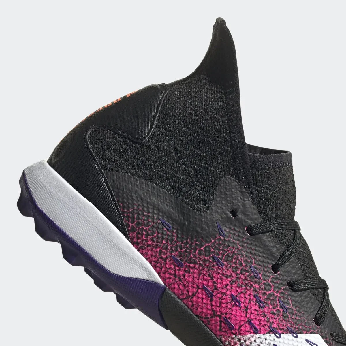 Adidas Predator Freak .3 TF - Black-Pink-Purple - Image 5