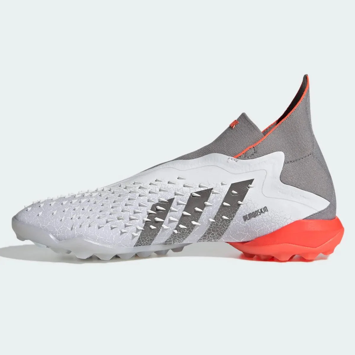 Adidas Predator Freak + TF - White-Iron Metallic - Image 2