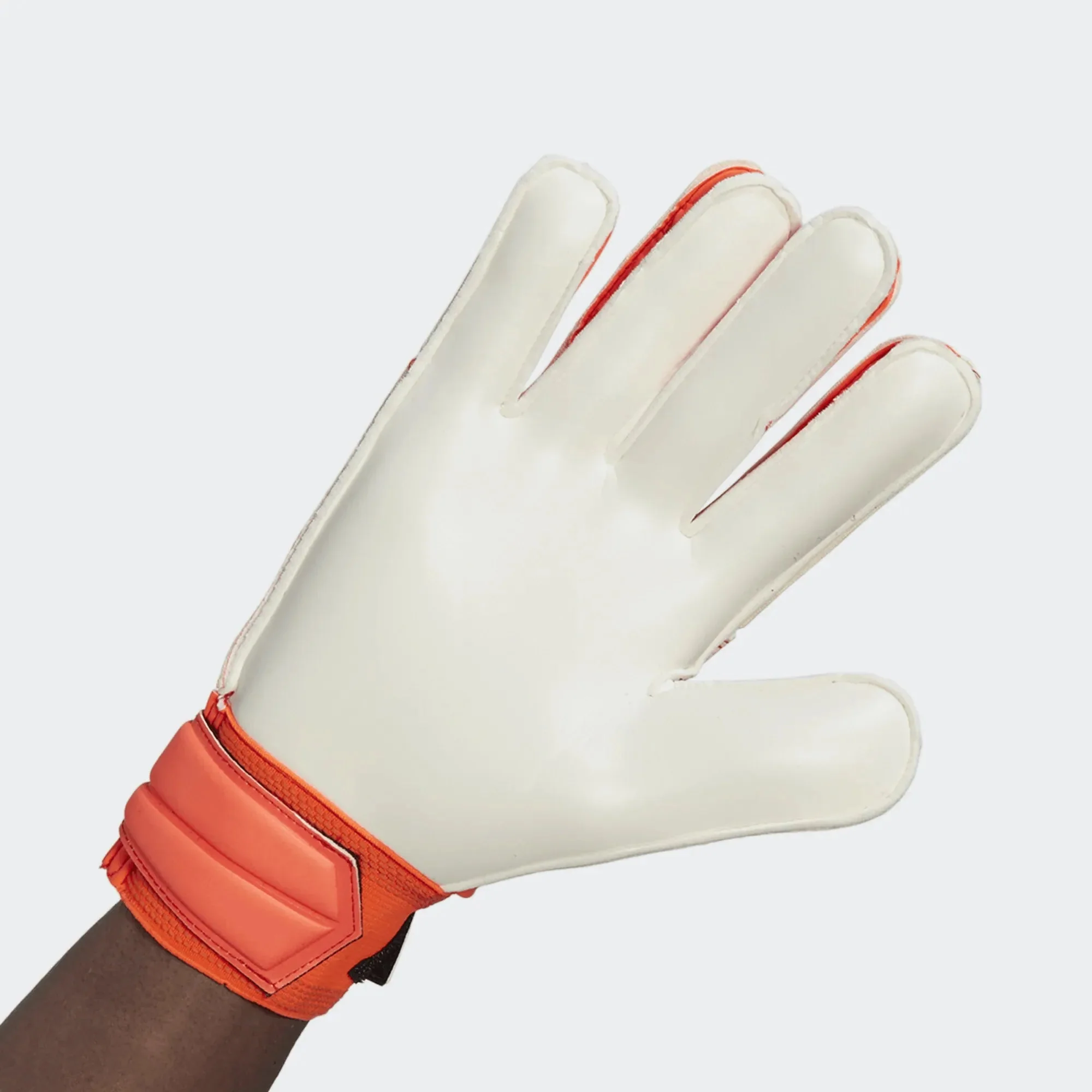 adidas Predator GL Goalkeeper Training Gloves - Solar Red-Solar Green - Image 3