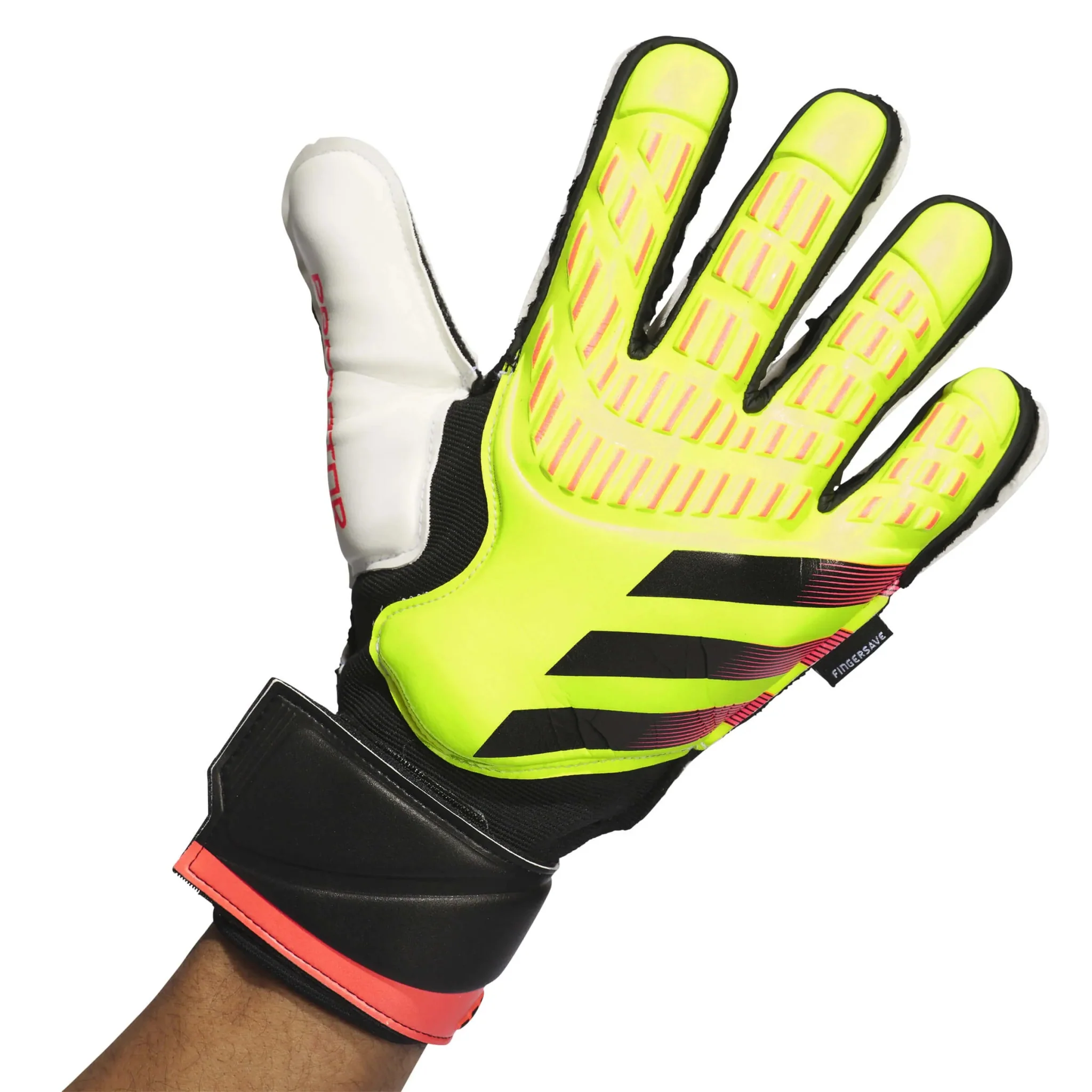 adidas Predator GL Match Fingersave Goalkeeper Gloves - Image 2