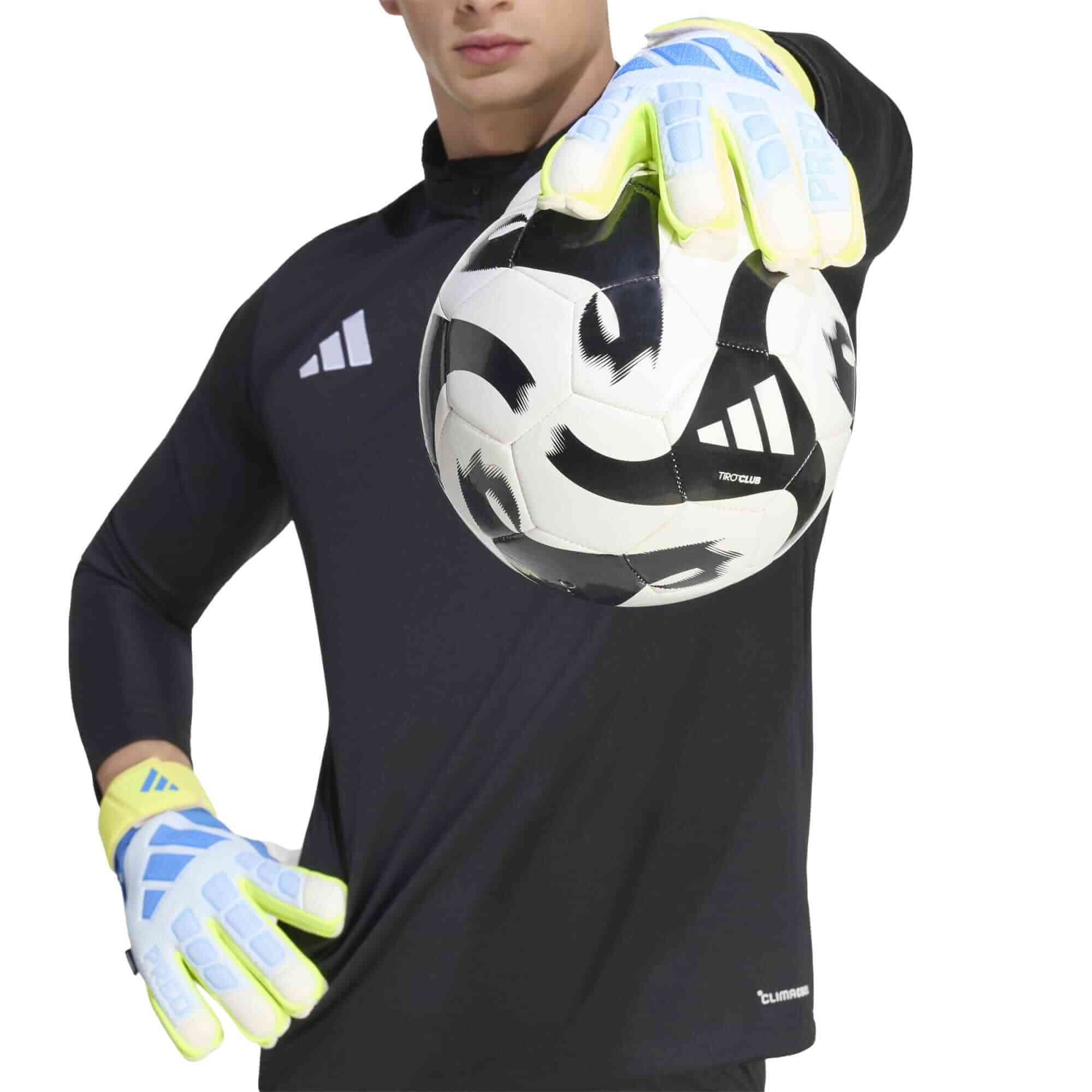 adidas Predator GL Match Fingersave Goalkeeper Gloves - Image 7