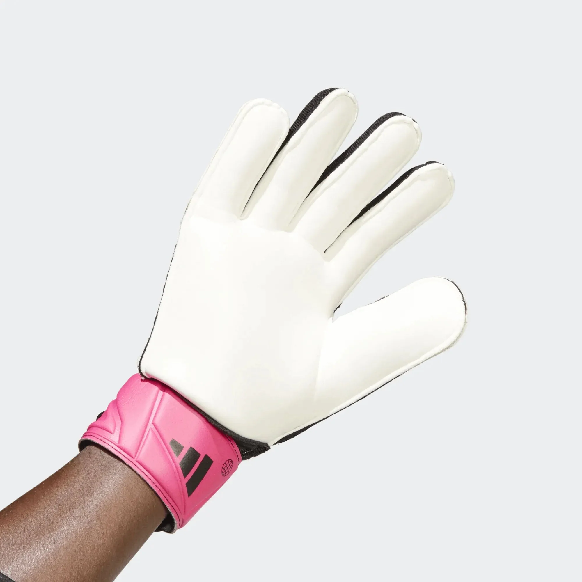 adidas Predator GL Match Goalkeeper Gloves - Black-White-Pink - Image 4
