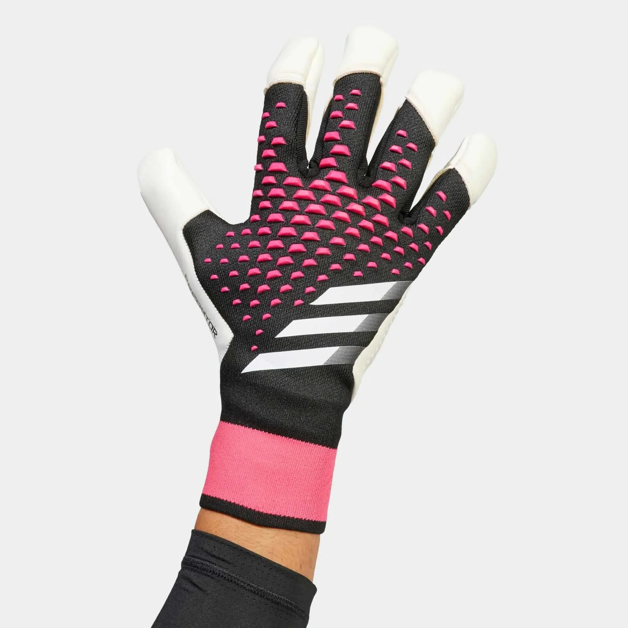 adidas Predator GL Pro Hybrid Goalkeeper Gloves - Black-Pink-White