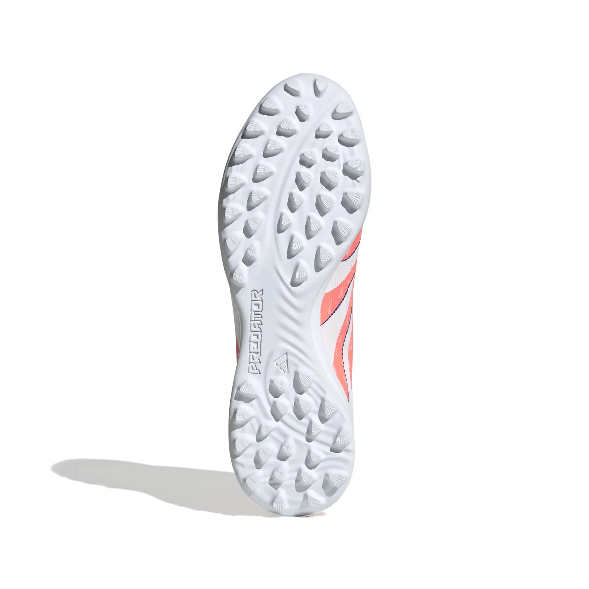 adidas Predator League Fold-Over Tongue Turf Soccer Shoes - Coral Blaze Pack (FA25) - Image 6