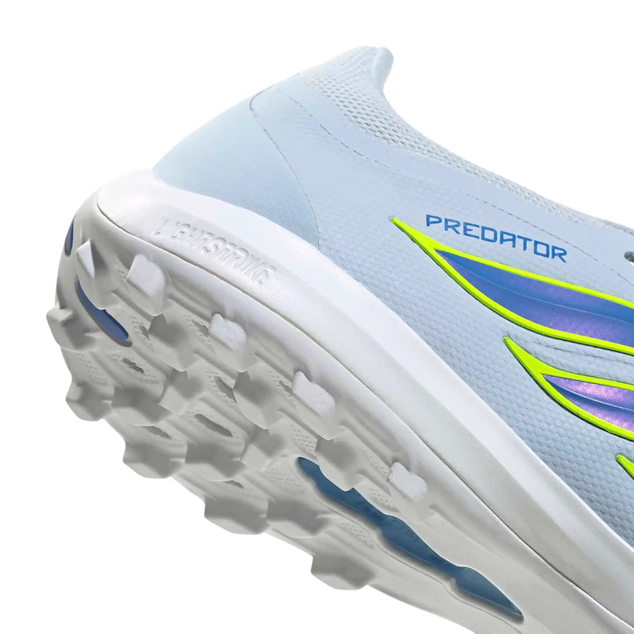 adidas Predator League Fold-Over Tongue Turf Soccer Shoes - Ice Cold Precision Pack (SP26) - Image 8