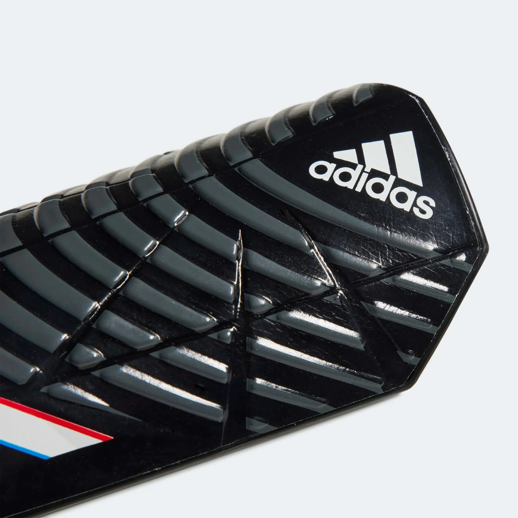 adidas Predator League Shin Guard - Black-White-Red-Blue - Image 2
