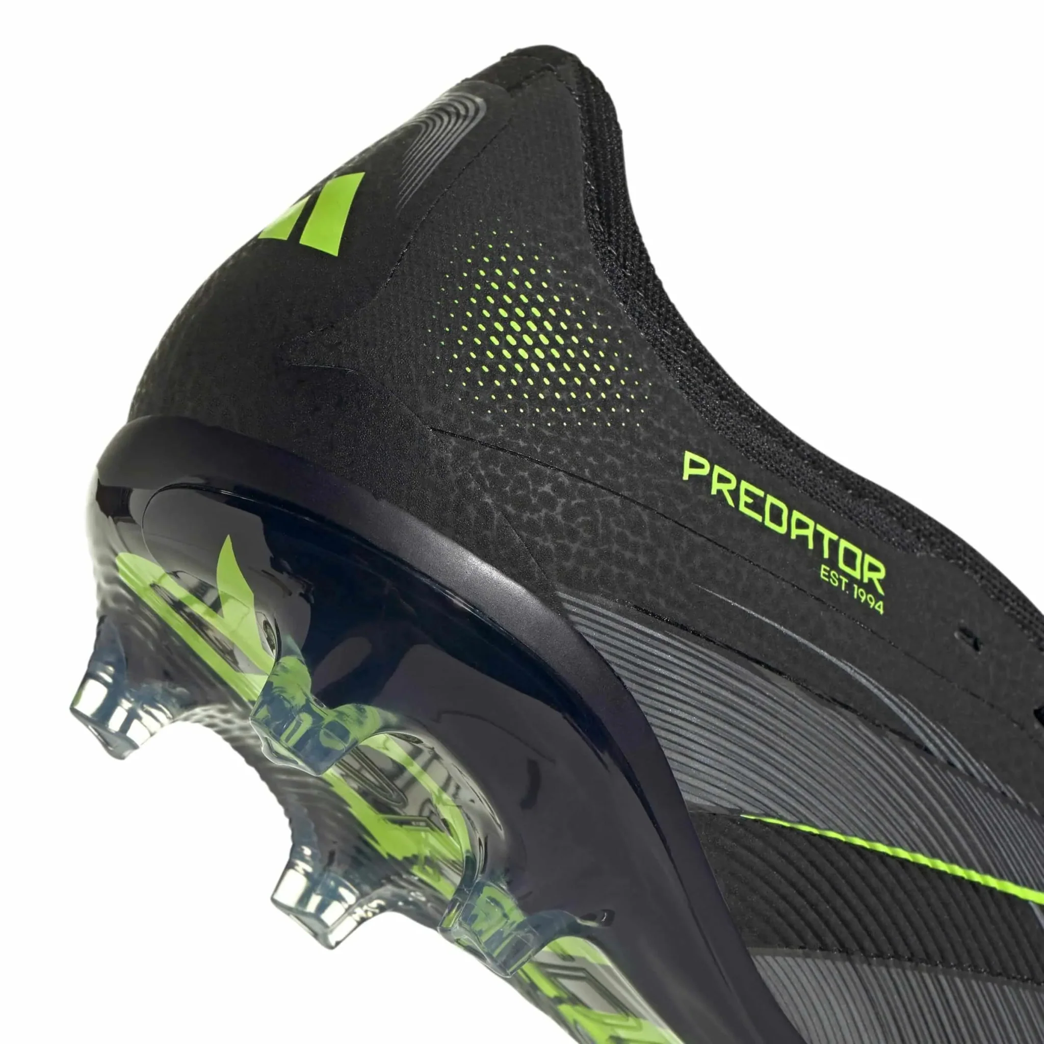 adidas Predator Pro Fold-Over Tongue Firm Ground Soccer Cleats - Electric Stealth Pack (FA25) - Image 8
