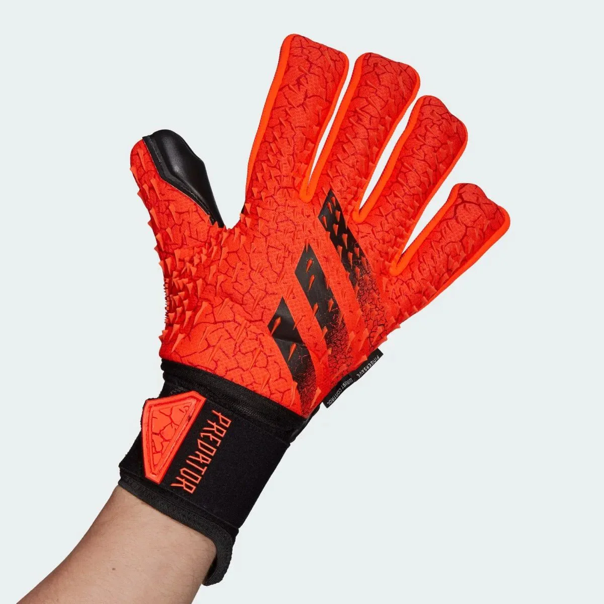Adidas Predator Pro Ultimate Goalkeeper Gloves - Solar Red-Black