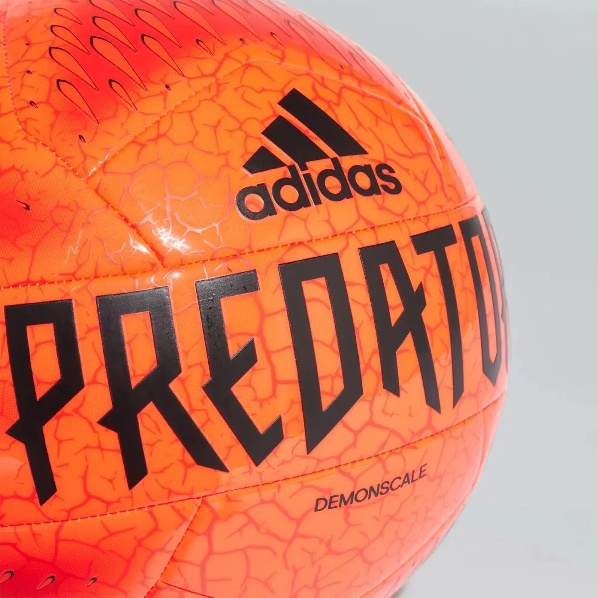 adidas Predator Training Soccer Ball - Solar Red - Image 3