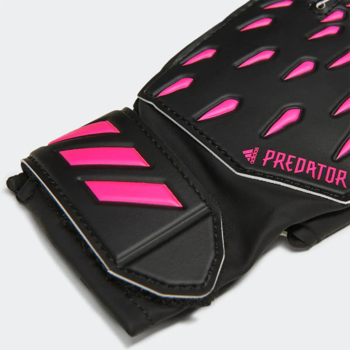 Adidas Predator Youth Training Goalkeeper Gloves  - Black-Pink
