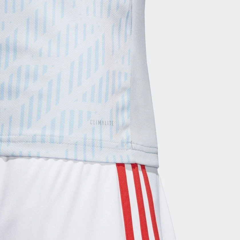 adidas Spain Youth 2018-2019 Away Jersey - Blue/Orange - Image 4