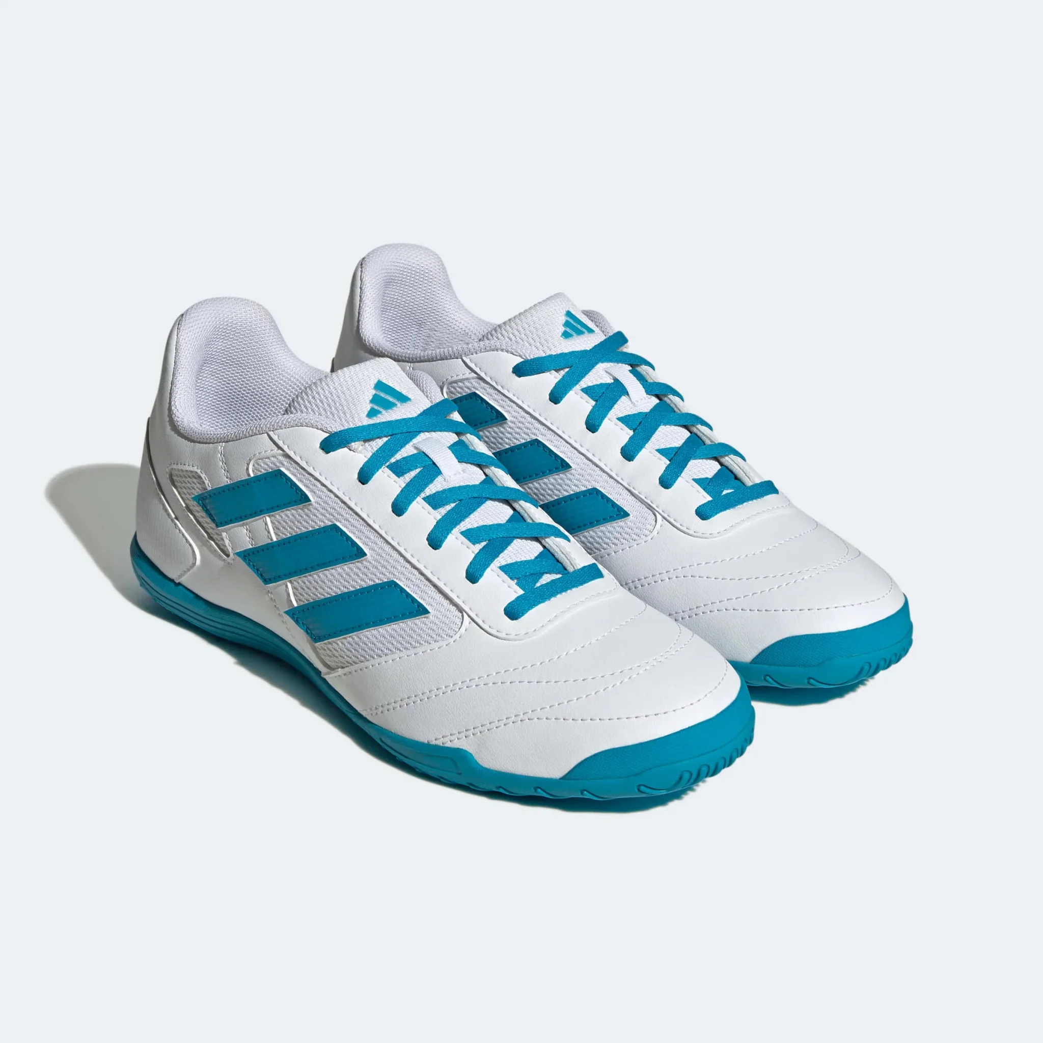 Adidas Super Sala 2 Indoor - White-Aqua - Image 3