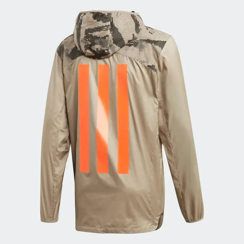 adidas Tango ADV Windbreaker Jacket - Camo-Brown - Image 2