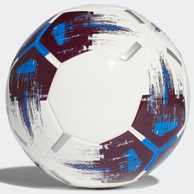 adidas Team Sala Futsal Ball - White-Blue - Image 2