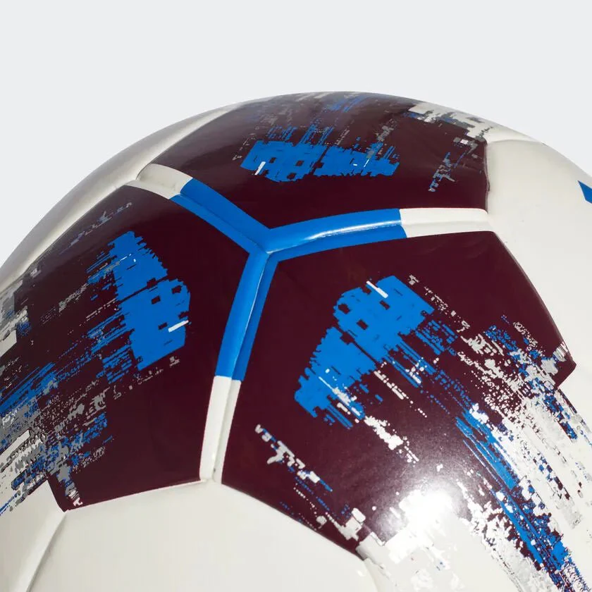 adidas Team Sala Futsal Ball - White-Blue - Image 4