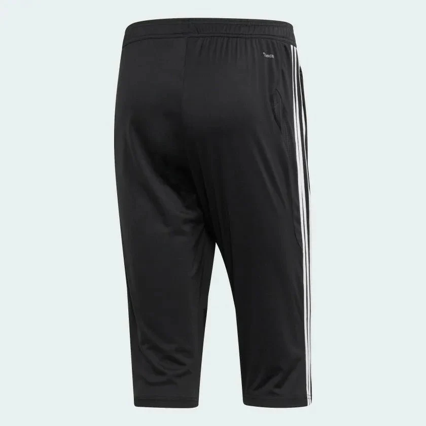 adidas Tiro 19 3/4 Pants-Black/White - Image 2