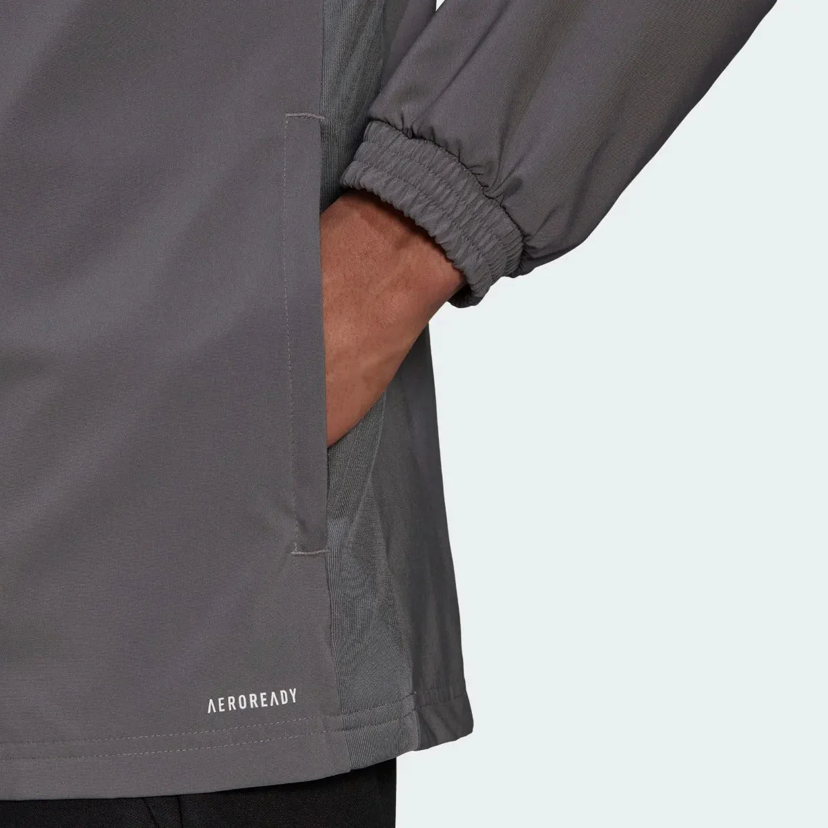 Adidas Tiro 21 Windbreaker Jacket - Team Grey - Image 5