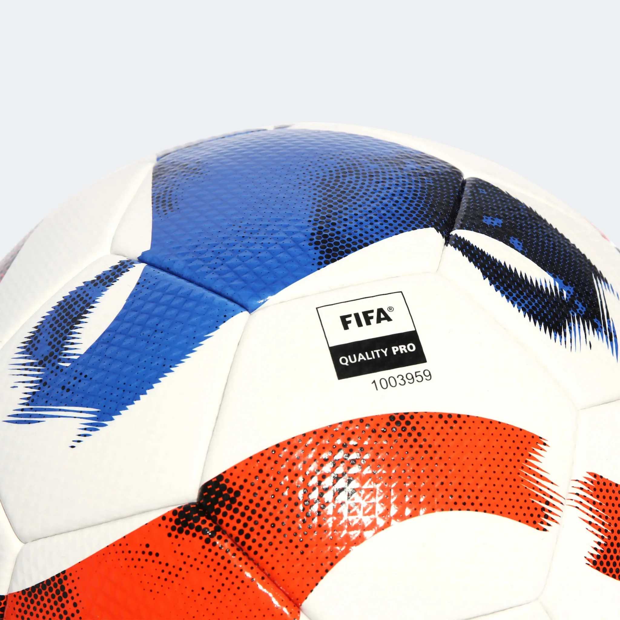 adidas Tiro Competition Ball - White-Solar Orange-Blue - Image 4